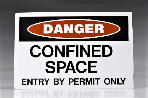 Confined Space Safety Signage NSW