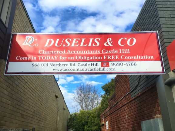 Duselis & Co General Signage NSW
