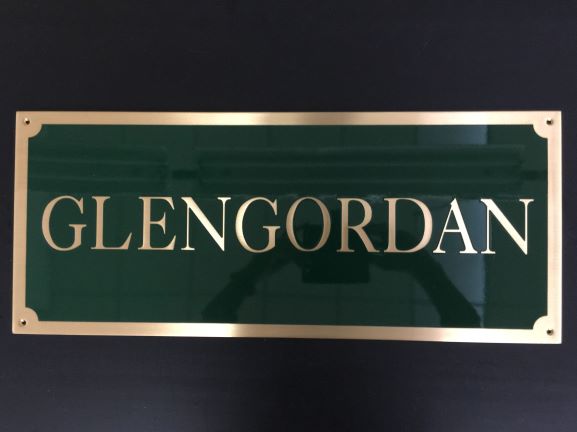 Glengordan Rotary Engraved NSW