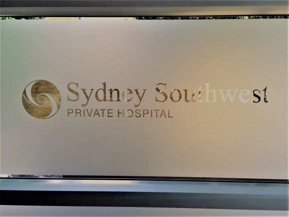 Frosted Glass General Signage NSW