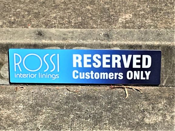 Reserved Parking Signs General Signage NSW