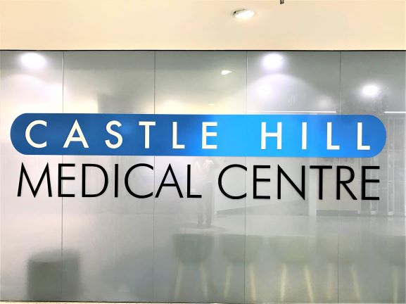 Castle Hill Medical Centre Laser Cut Letters & Shapes NSW