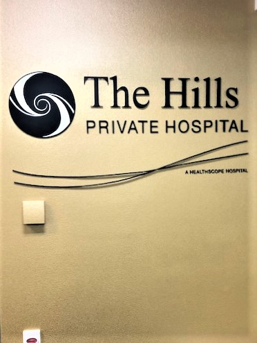 Hills Private Reception Reception Signage NSW