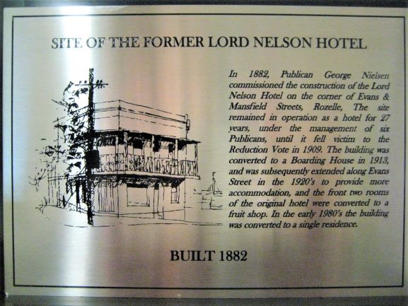 Lord Nelson Sandblast/Etched NSW
