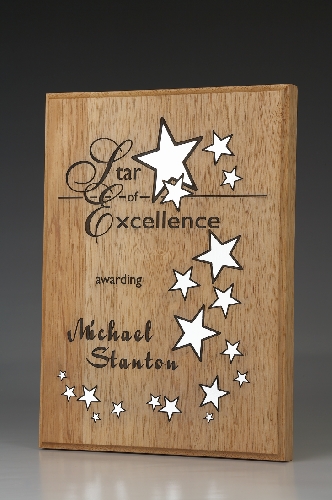 Star of Excellence Custom Desktop and Plaques NSW