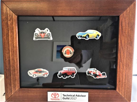 Toyota Lapel Pins + Display Custom Signage and Display NSW