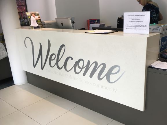 WELCOME Laser Cut Letters + Logos NSW