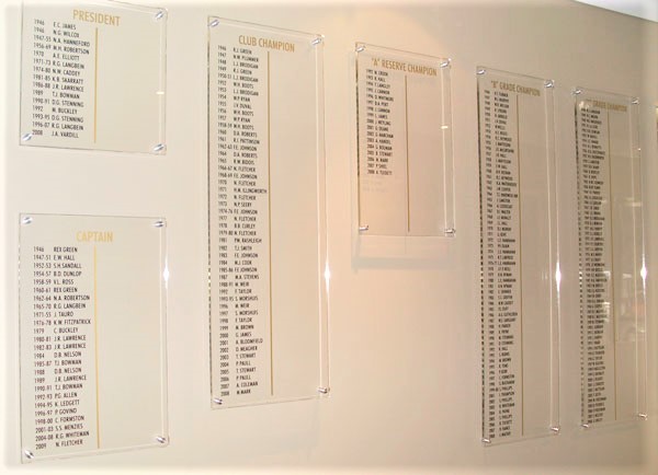 3M Wall of Fame Honour Boards NSW