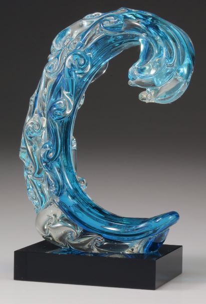 Art Series Glass Wave Crystal NSW