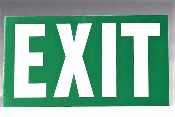 EXIT General Signage NSW