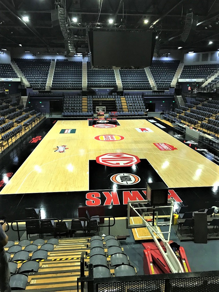 Illawarra Hawks Court Decals NSW