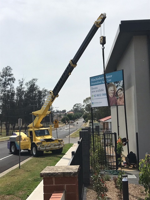 Minchinbury Manor Sign Custom Signage and Display NSW