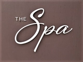 The Spa Reception Signage NSW