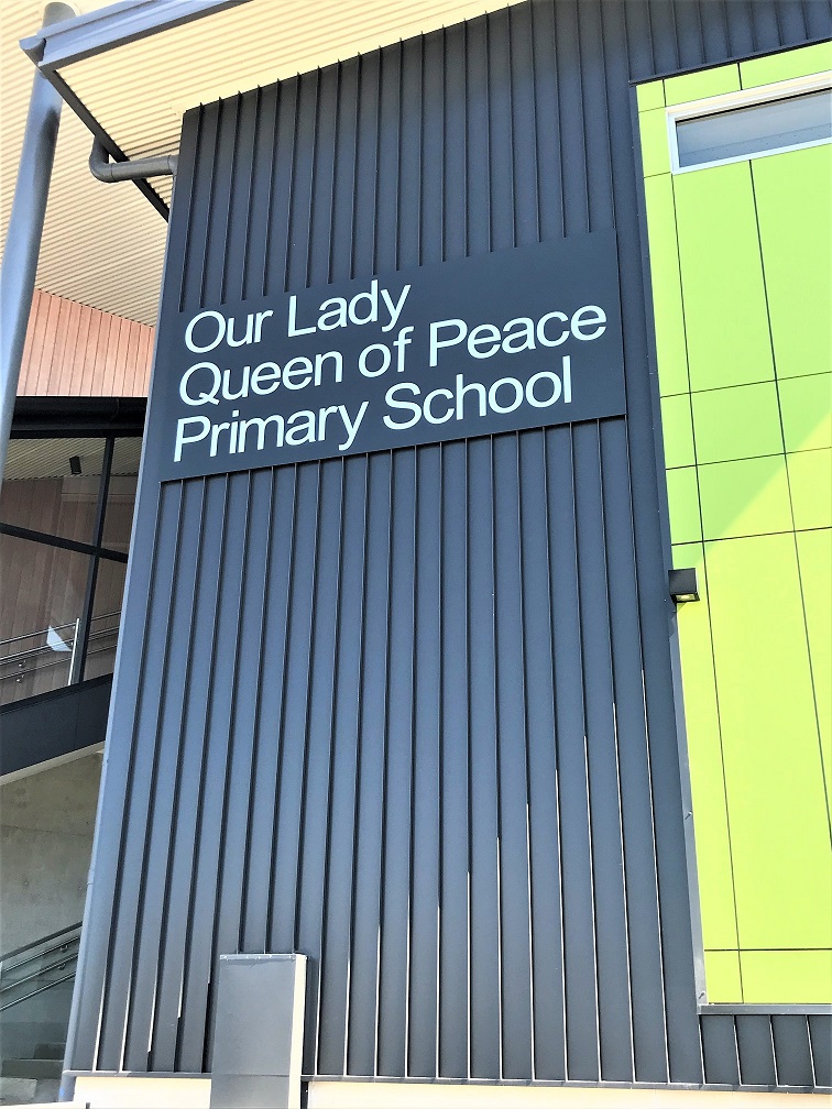 Our Lady Queen of Peace General Signage NSW