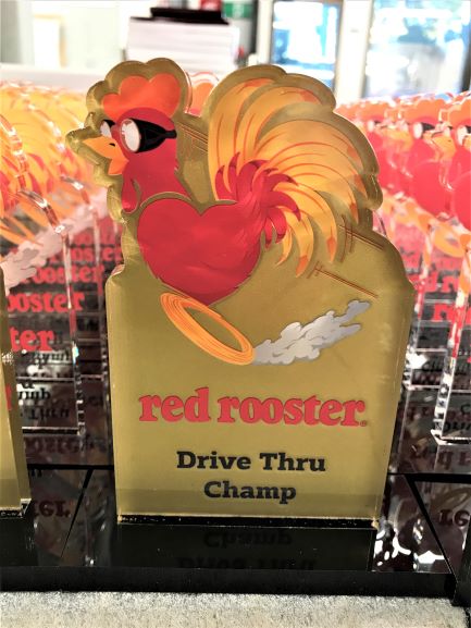 Red Rooster Awards Custom Desktop and Plaques NSW