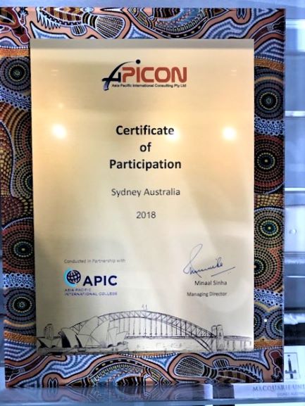 APICON Plaque Wall + Desktop NSW