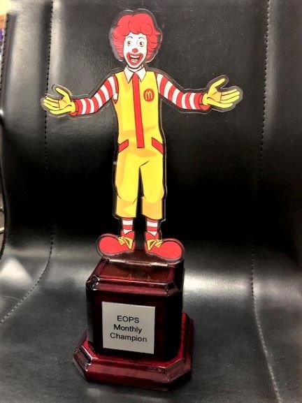 Custom Ronald Award Custom Desktop and Plaques NSW