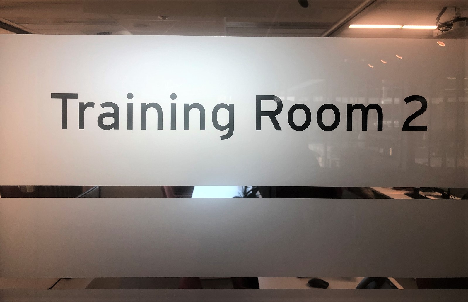 Training Room Computer Cut Vinyl NSW