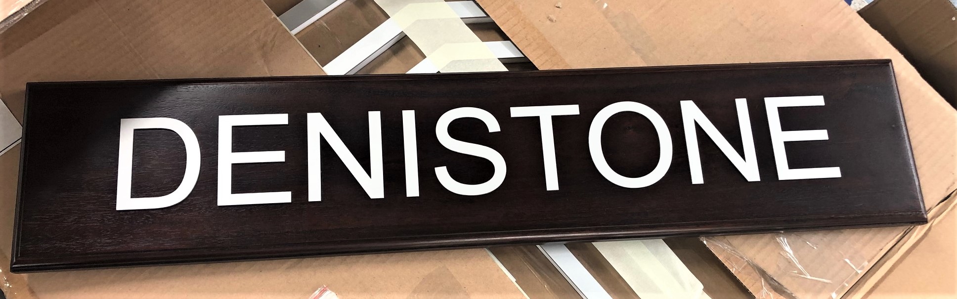 Denistone Laser Cut Letters + Logos NSW