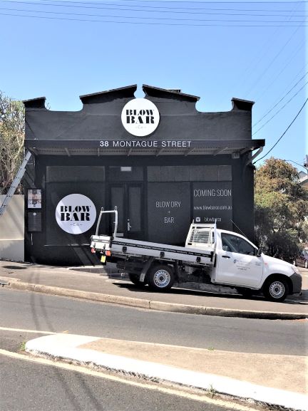 Blow Bar General Signage NSW