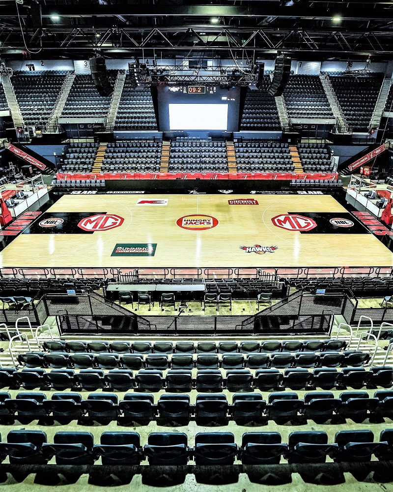 NBL Basketball Court Signage and Digital Print NSW