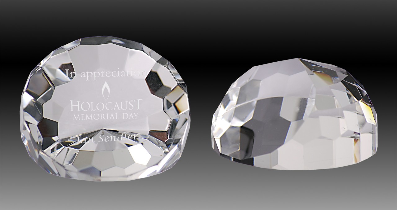 Crystal Faceted Dome Crystal NSW