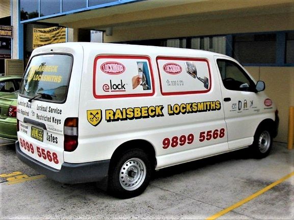 Raisbeck Locksmiths Vehicle Decoration NSW
