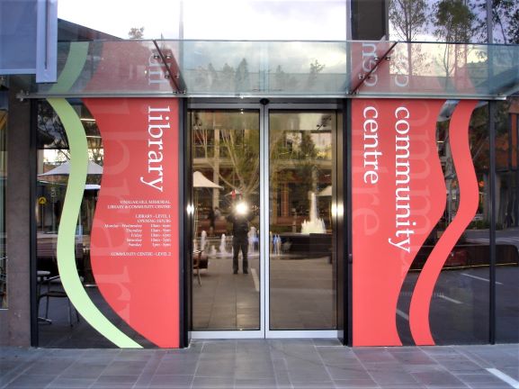 Rouse Hill Library General Signage NSW