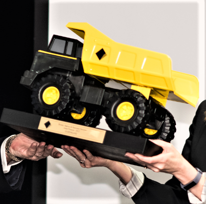 CBA Tonka Truck Custom Desktop and Plaques NSW